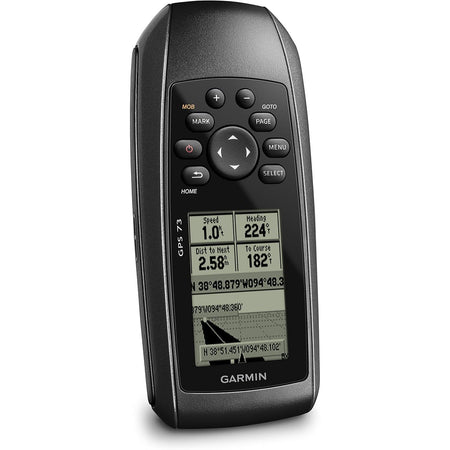 Garmin GPS 73 Handheld Marine GPS, NMEA 0183, IPX7, Floats, SailAssist, 18+ Hr Battery, 1000 Waypoints — Quality Boat Parts