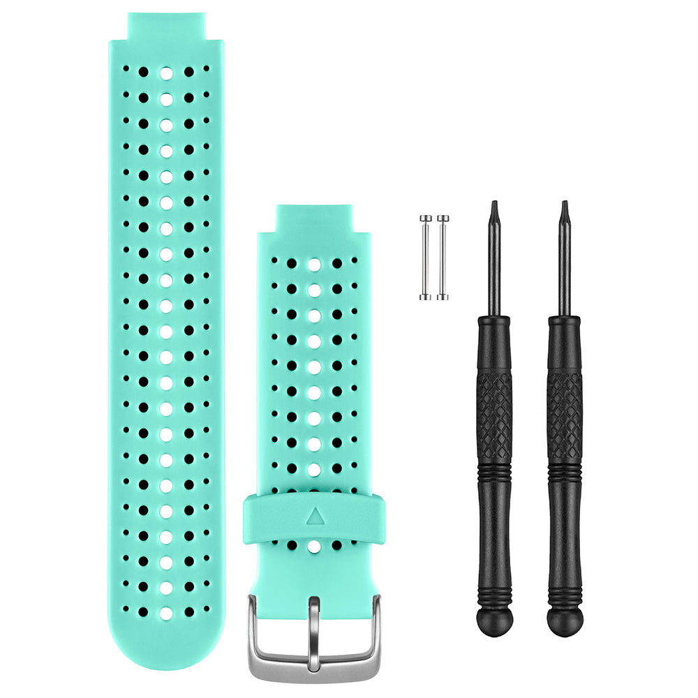 Garmin Forerunner 230/235/630 Watch Band, Blue Frost Silicone — Quality Boat Parts