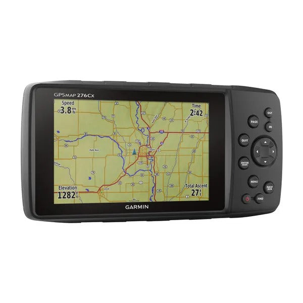 Garmin GPSMAP 276Cx Handheld GPS Navigator, 5 in Display, GPS/GLONASS, NMEA 0183, IPX7 — Quality Boat Parts