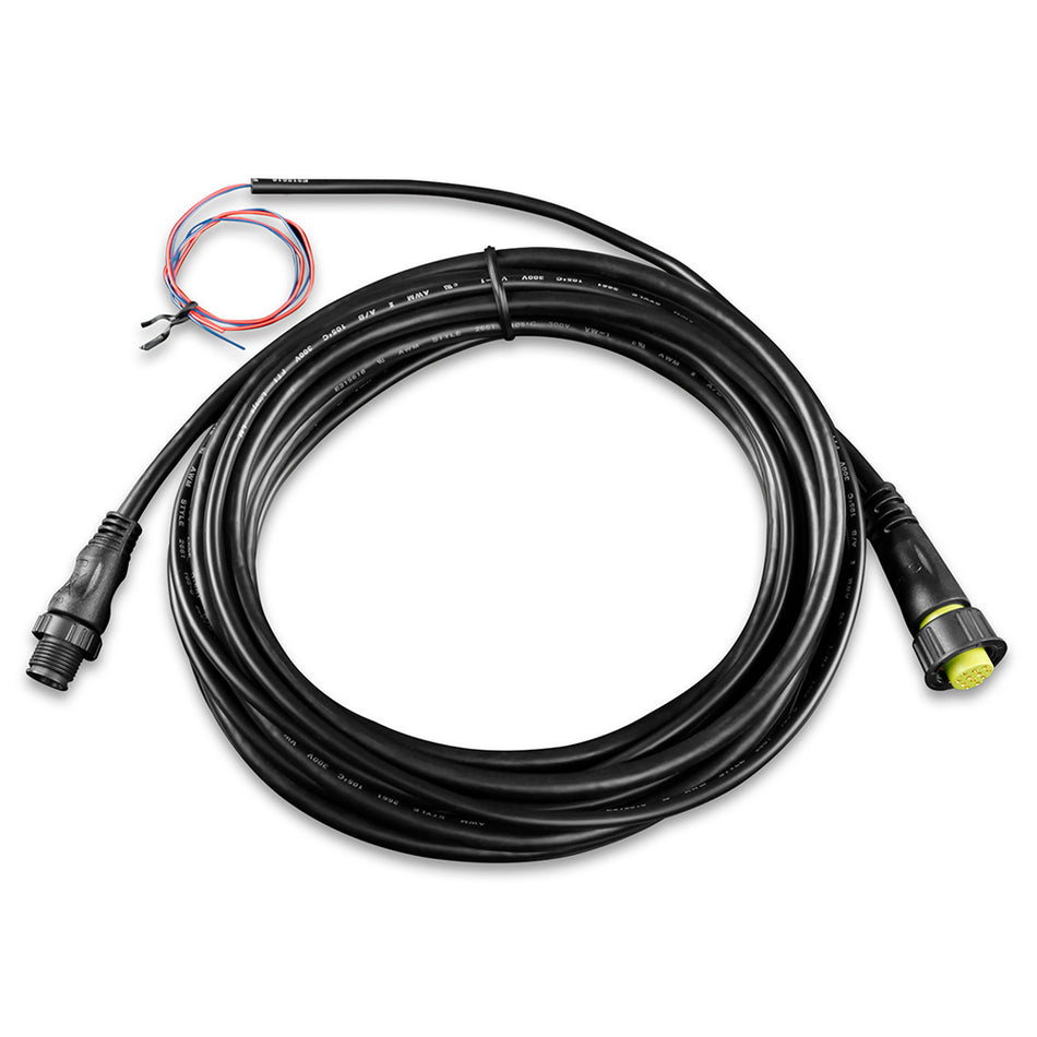 Garmin Steer-by-Wire Interconnect Cable, 3 m, For GHP Reactor Autopilot CCU, Bare Wire Buzzer Connections — Quality Boat Parts