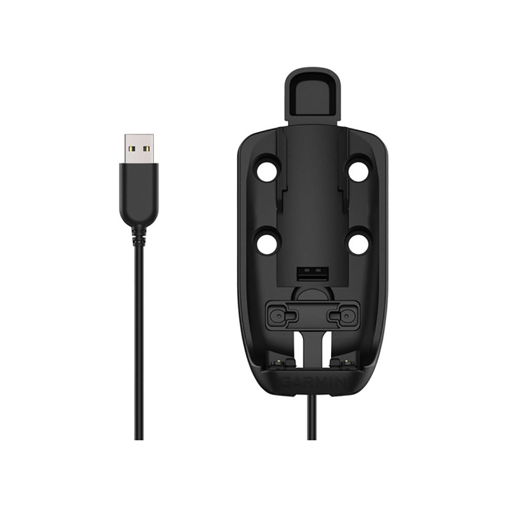 Garmin inReach Powered Mount, For inReach SE+ and Explorer+, Quick-Release, AMPS Mount Pattern, Integrated USB Cable — Quality Boat Parts