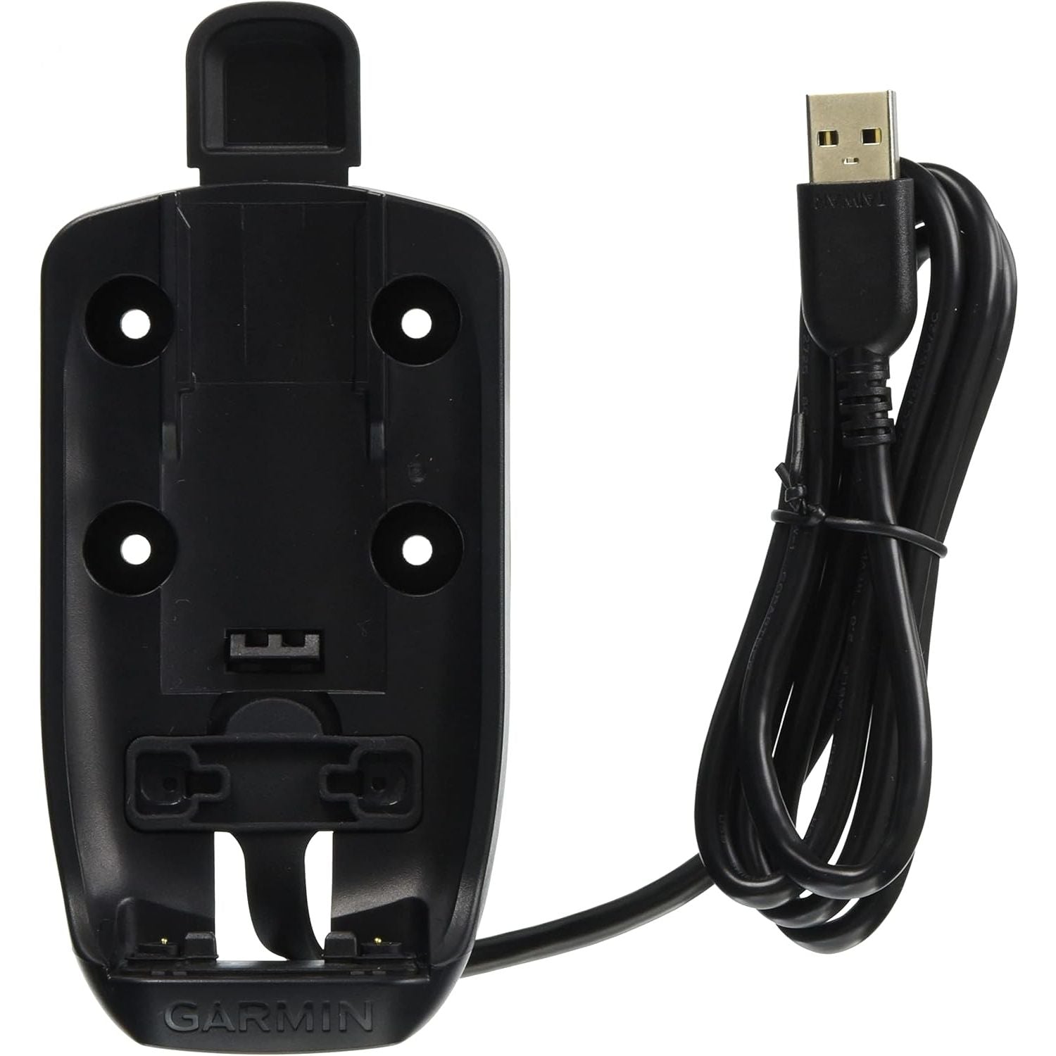 Garmin inReach Powered Mount, For inReach SE+ and Explorer+, Quick-Release, AMPS Mount Pattern, Integrated USB Cable — Quality Boat Parts