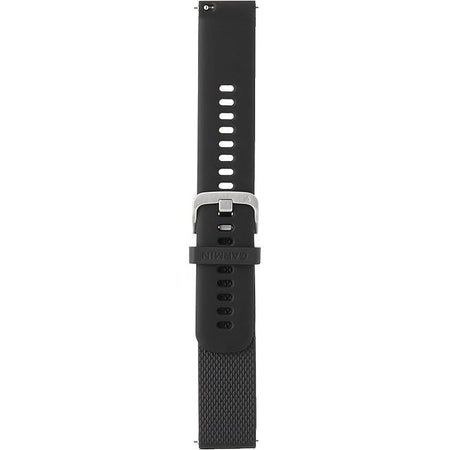 Garmin Quick Release 20 mm Watch Band, Black Silicone, Stainless Steel Hardware — Quality Boat Parts