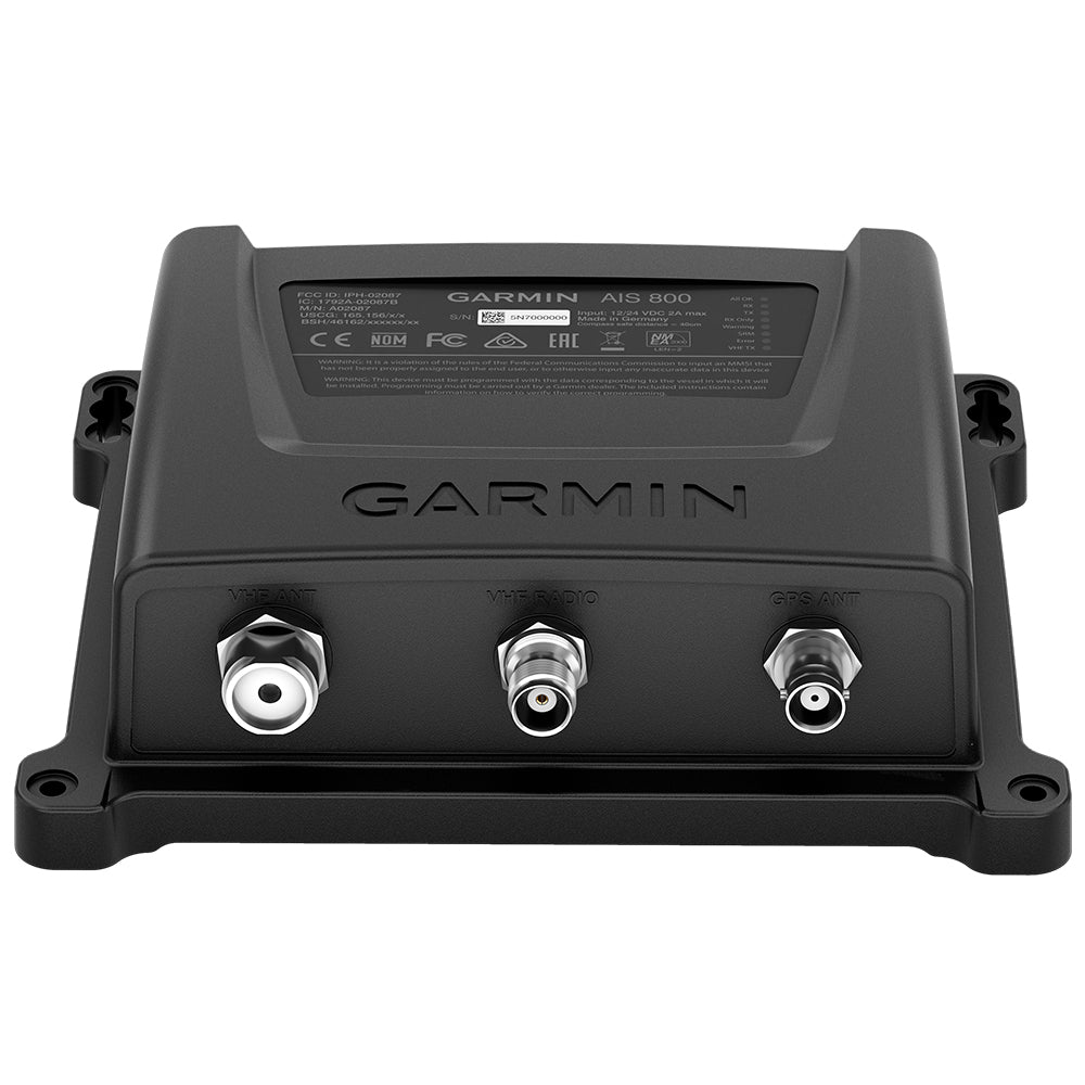 Garmin AIS 800 Class B/SO AIS Transceiver, 5W, VHF Antenna Splitter, NMEA 2000, NMEA 0183, Built-In GPS, IPX7 — Quality Boat Parts