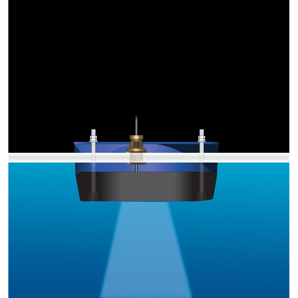 Garmin Airmar R109LM Thru-Hull Transducer, 2kW, Low/Mid CHIRP, Bare Wires — Quality Boat Parts
