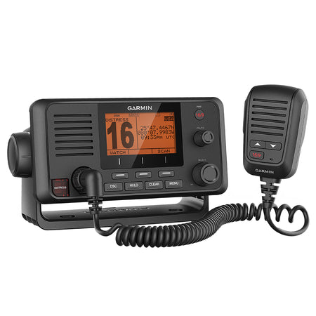 Garmin VHF 215 Fixed-Mount VHF Marine Radio, 25W, Class D DSC, Built-In GPS, NMEA 2000, IPX7 — Quality Boat Parts