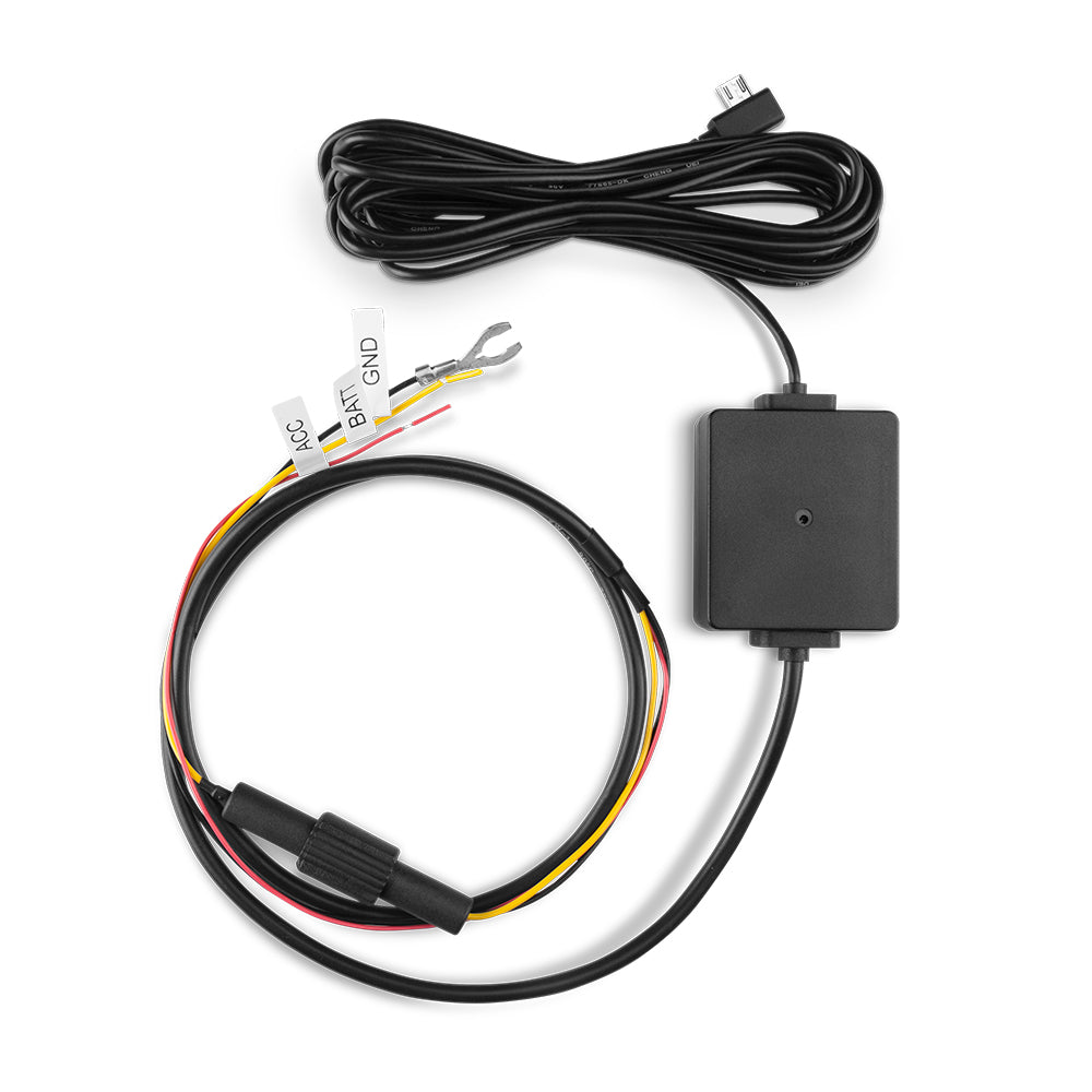 Garmin Parking Mode Cable, For Dash Cam 45/54/55/65W, Micro-USB Hardwire — Quality Boat Parts