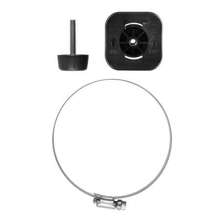 Garmin LiveScope LVS12 Trolling Motor Barrel Mount, For Minn Kota and MotorGuide, Fits All Barrel Diameters — Quality Boat Parts