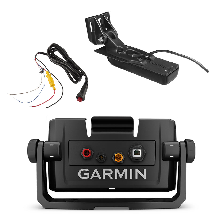 Garmin ECHOMAP Plus 9Xsv Boat Kit, GT52HW-TM Transducer, Tilt/Swivel Mount with Quick-Release Cradle, Power/Data Cable — Quality Boat Parts