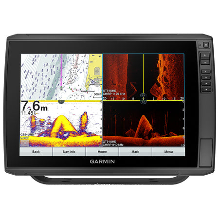 Garmin ECHOMAP Ultra 122sv Chartplotter/Sonar Combo, Without Transducer, 12.1in Keyed-Assist Touchscreen, CHIRP, ClearVü, SideVü, LiveScope Compatible, NMEA 2000, Wi-Fi, ActiveCaptain, IPX7 — Quality Boat Parts