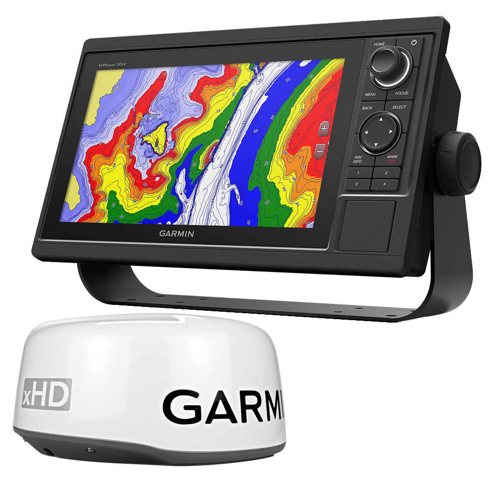 Garmin GPSMAP 1042xsv Chartplotter/Sonar & Radar Combo, 10" Keyed Display, GMR 18 xHD 4kW Dome, 48 nm Range — Quality Boat Parts