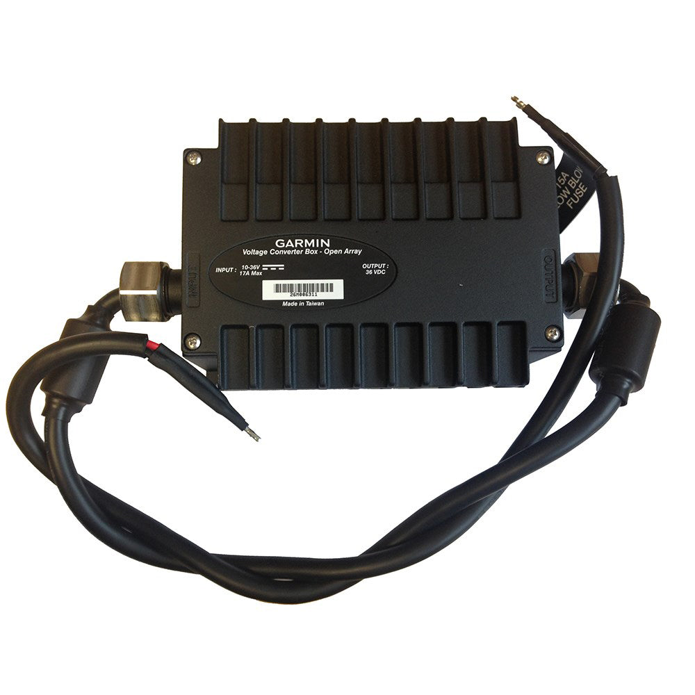 Garmin Radar Voltage Converter Unit, For GMR 404/406/604/606 Open Array Radars, 10-40 VDC, Includes 18 in Input Cable — Quality Boat Parts