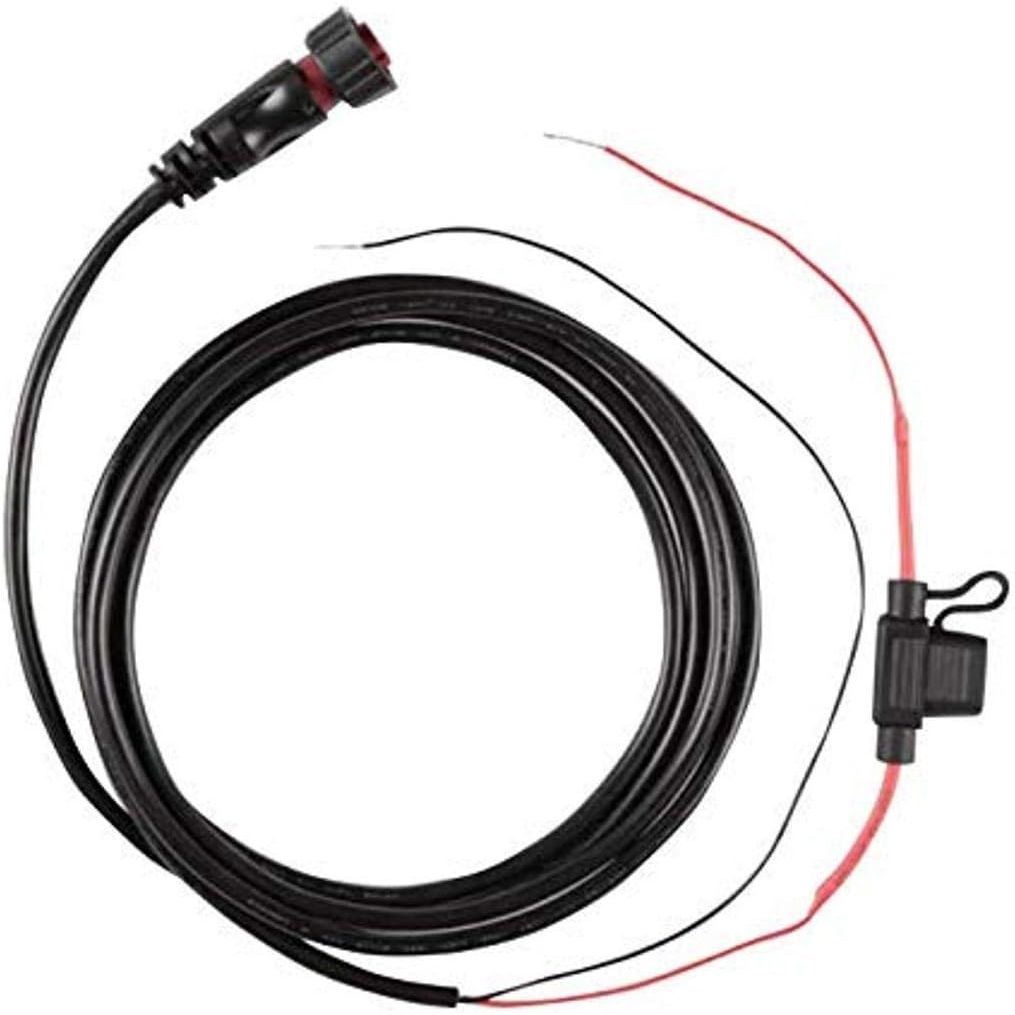 Garmin Force Foot Pedal Power Cable, For Force/Force Kraken, 12/24/36V, 2-Pin Threaded Connector — Quality Boat Parts