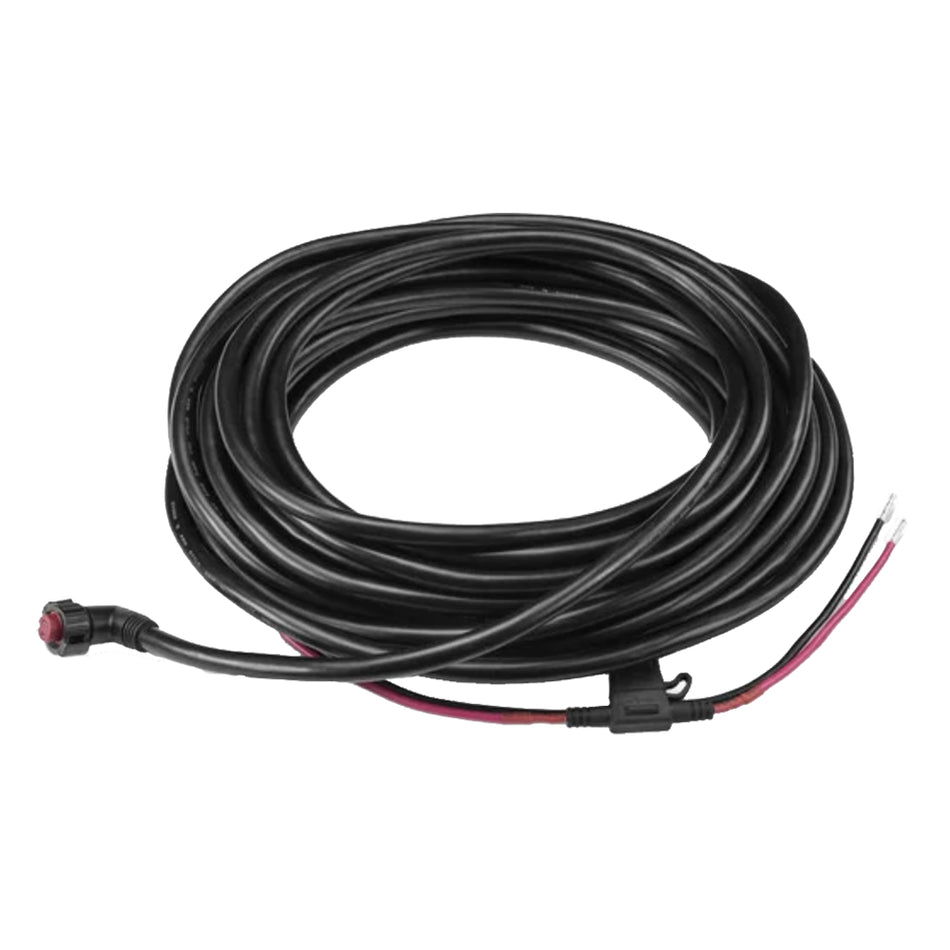 Garmin Right-Angle Power Cable, For GMR Fantom 5x/12x Radars, 48 ft (15 m), 12 AWG — Quality Boat Parts