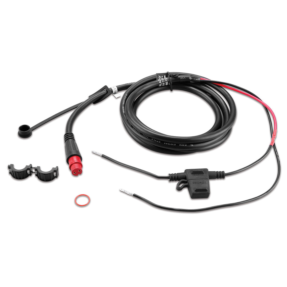 Garmin GLS 10 Threaded Power Cable, 6 ft (1.8 m), Locking O-Ring — Quality Boat Parts