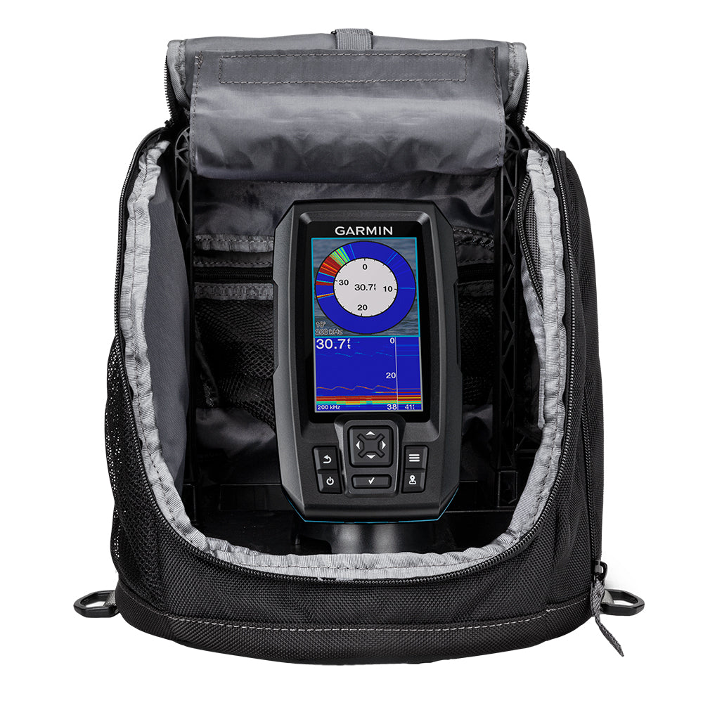 Garmin STRIKER Plus 4 Ice Fishing Bundle, GPS Fishfinder, Dual Beam-IF Transducer — Quality Boat Parts
