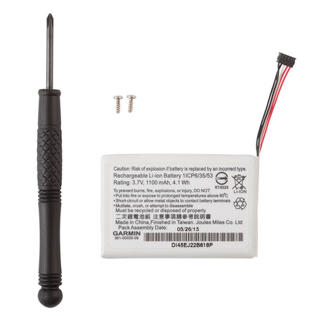 Garmin Lithium-Ion Battery Pack, For TT 15 mini/T 5 mini, Not Compatible with TT 15/T 5, 16-30 Hour Battery Life — Quality Boat Parts