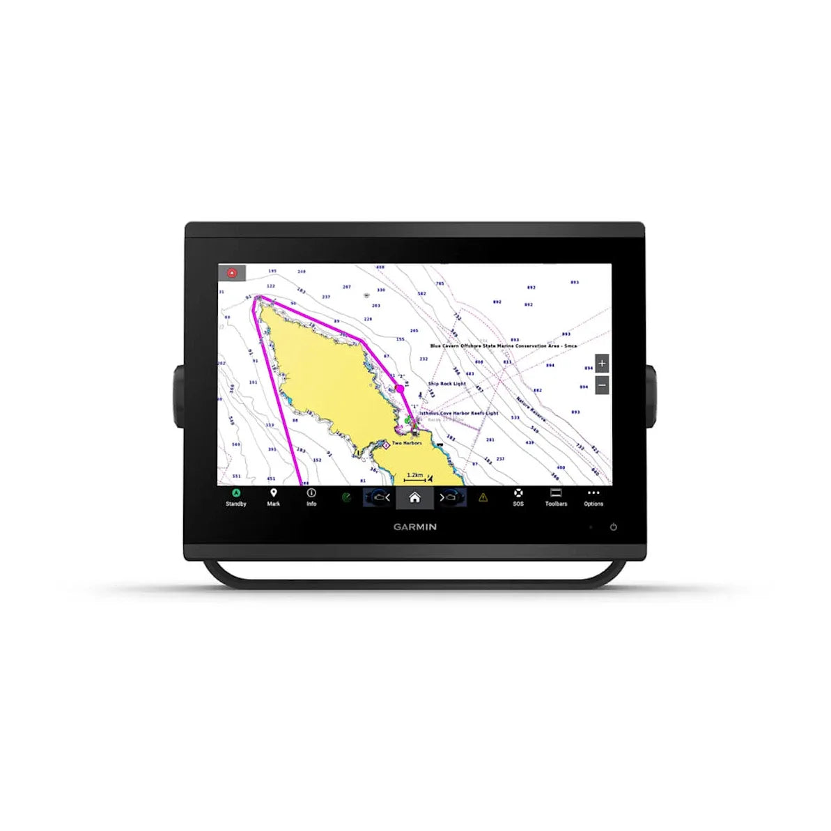 Garmin GPSMAP 1223xsv Chartplotter/Sonar Combo, 12in IPS, UHD SideVü/ClearVü — Quality Boat Parts