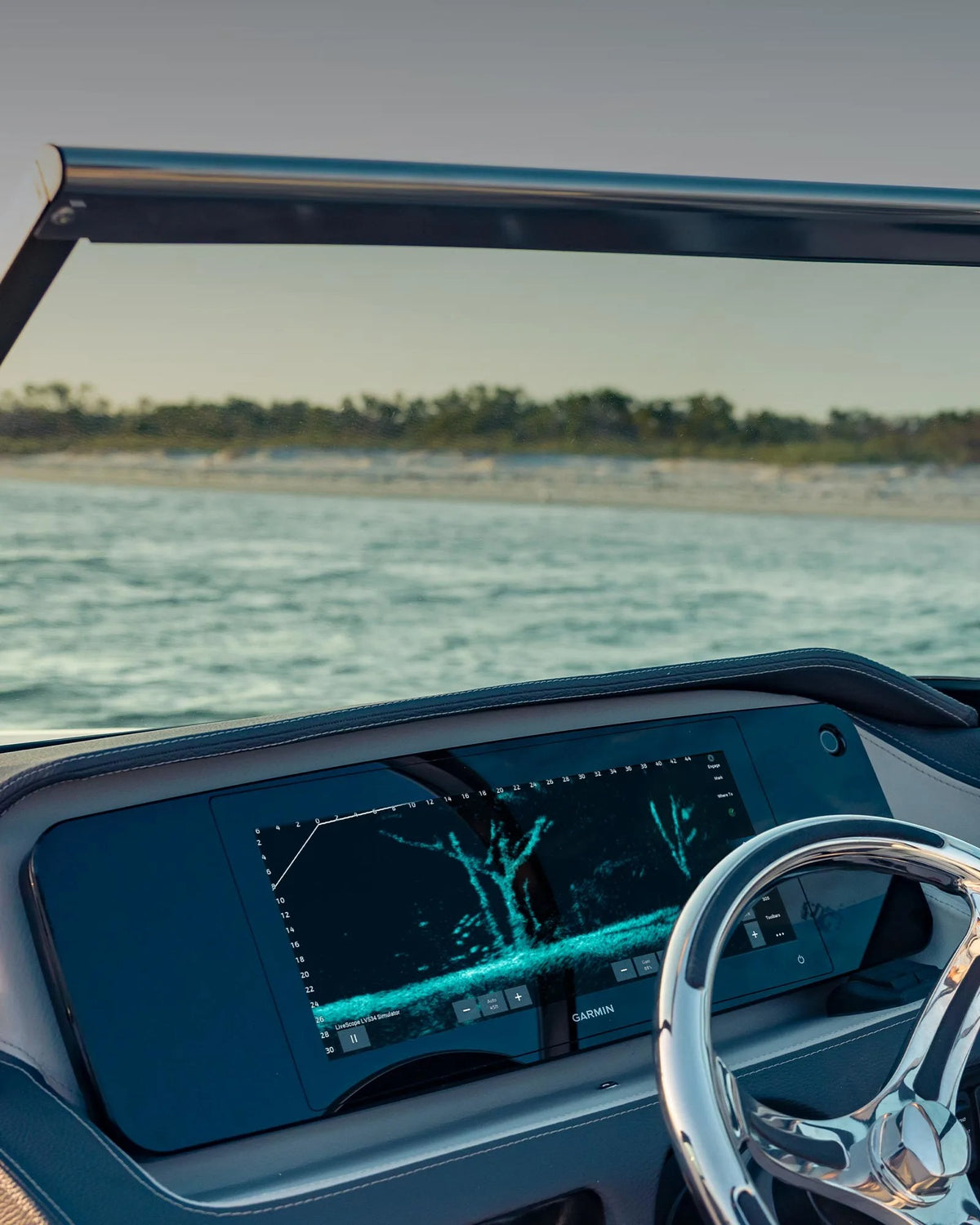 Garmin GPSMAP 1223xsv Chartplotter/Sonar Combo, 12in IPS, UHD SideVü/ClearVü — Quality Boat Parts