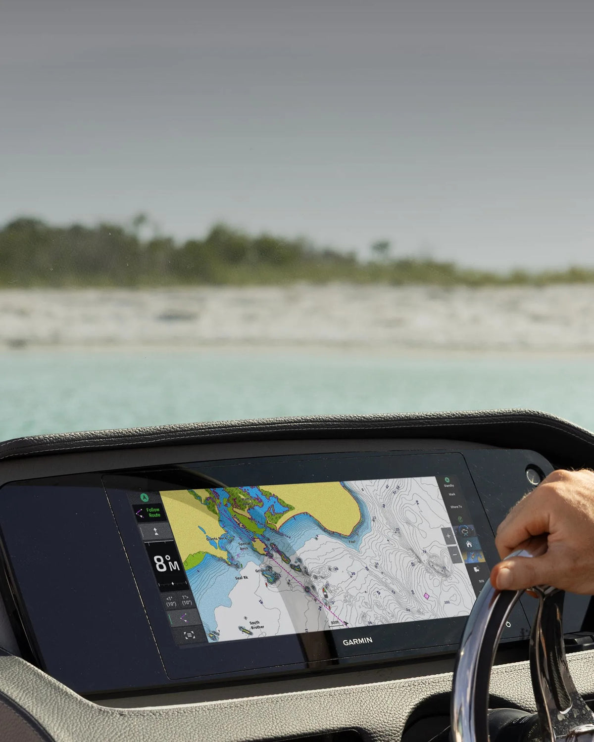 Garmin GPSMAP 1223xsv Chartplotter/Sonar Combo, 12in IPS, UHD SideVü/ClearVü — Quality Boat Parts
