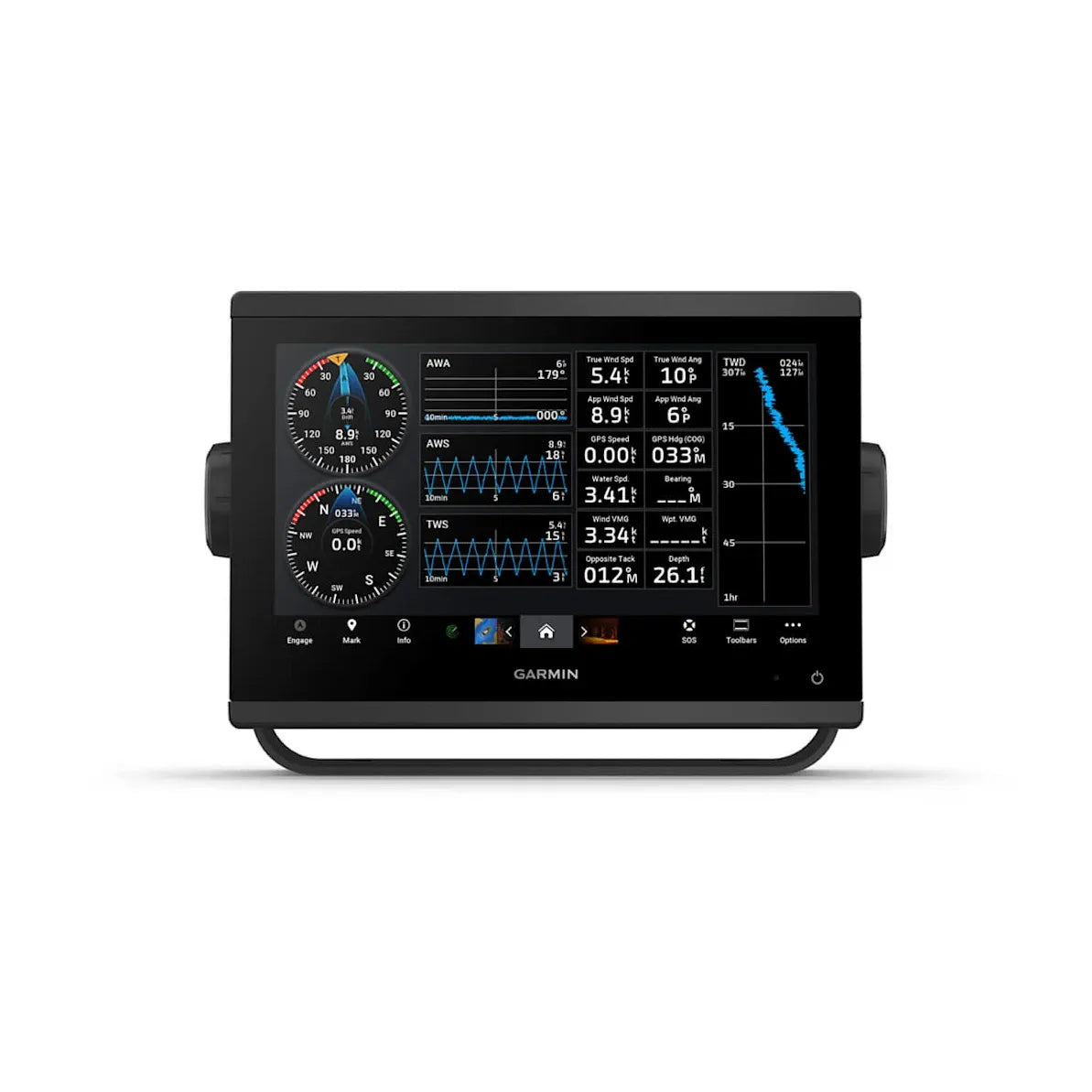Garmin GPSMAP 923 Non-Sonar GPS Chartplotter, 9 in IPS Touchscreen, Worldwide Basemap, IPX7, NMEA 2000/0183, Wi-Fi — Quality Boat Parts