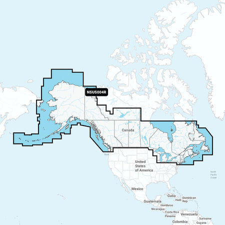 Garmin Navionics+ NSUS004R microSD/SD Chart Card, Canada & Alaska, SonarChart 1 ft Contours, Daily Updates, Dock-to-Dock Route Guidance — Quality Boat Parts