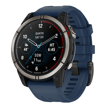 Garmin Quatix 7 Sapphire Marine GPS Smartwatch, AMOLED Display, 10 ATM, Up to 16 Days — Quality Boat Parts