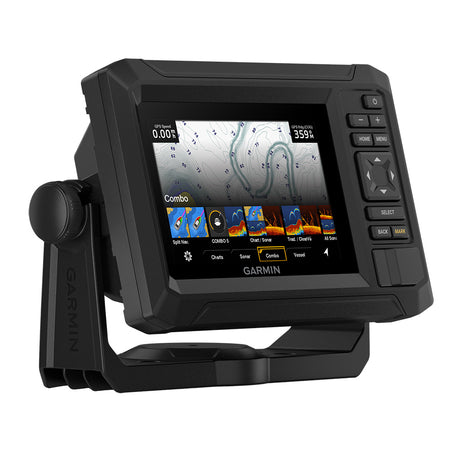 Garmin ECHOMAP UHD2 54cv 5 in Chartplotter/Fishfinder Combo, GT20-TM Transducer Included, Keyed Display, Traditional CHIRP, ClearVü, BlueChart g3, Wi-Fi — Quality Boat Parts