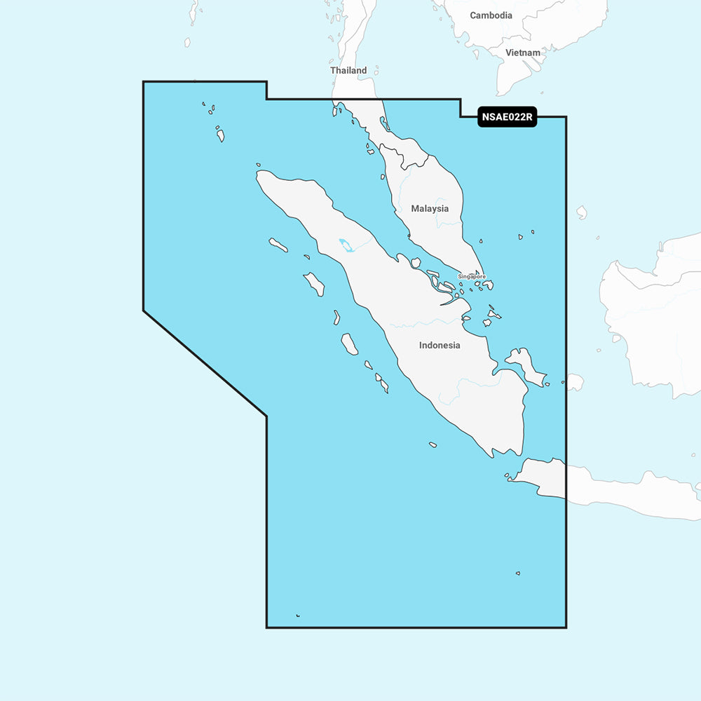 Garmin Navionics+ NSAE022R Sumatra Marine Chart Card, microSD/SD — Quality Boat Parts
