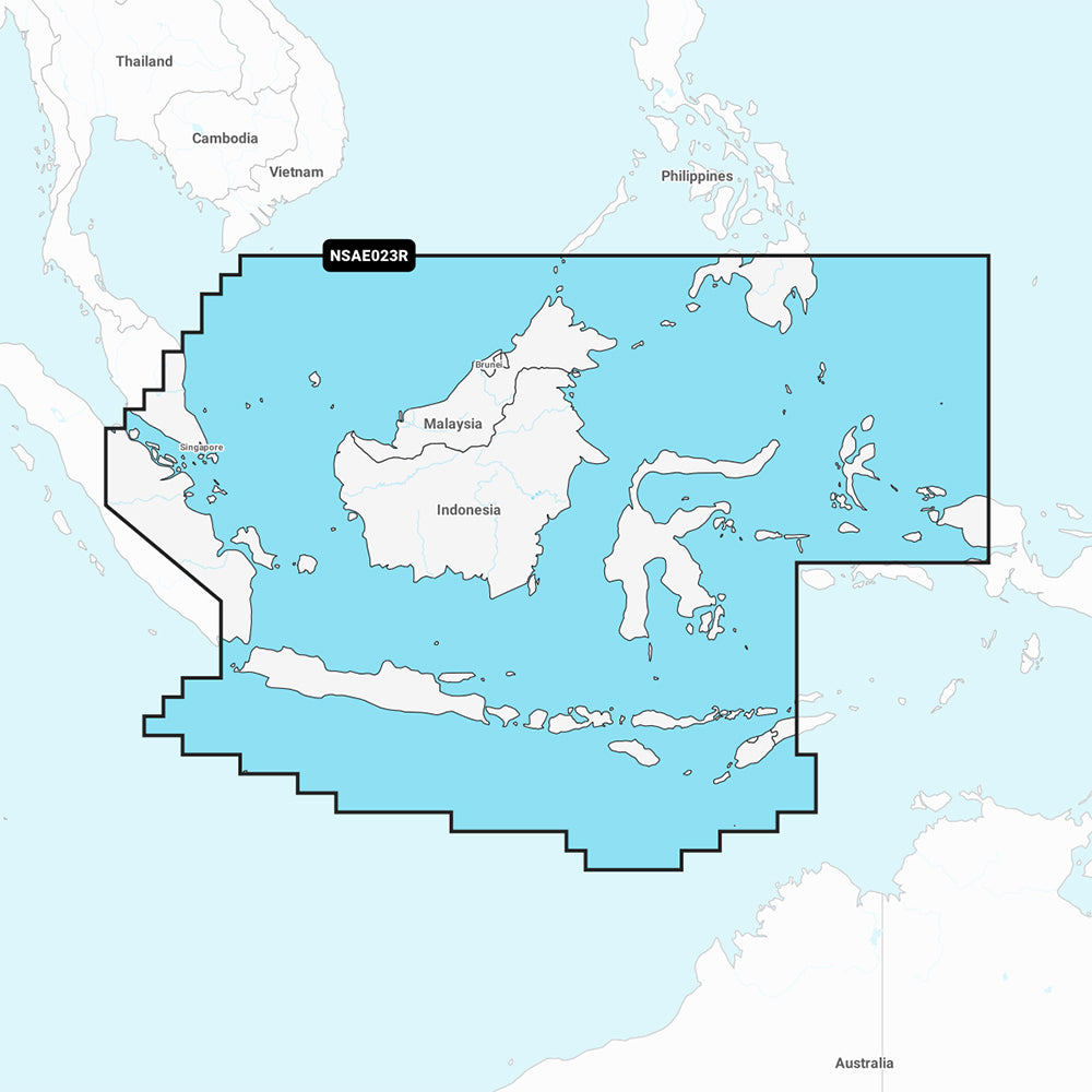 Garmin Navionics+ Marine Chart, Java & Borneo, microSD/SD, 1-Year Daily Updates — Quality Boat Parts