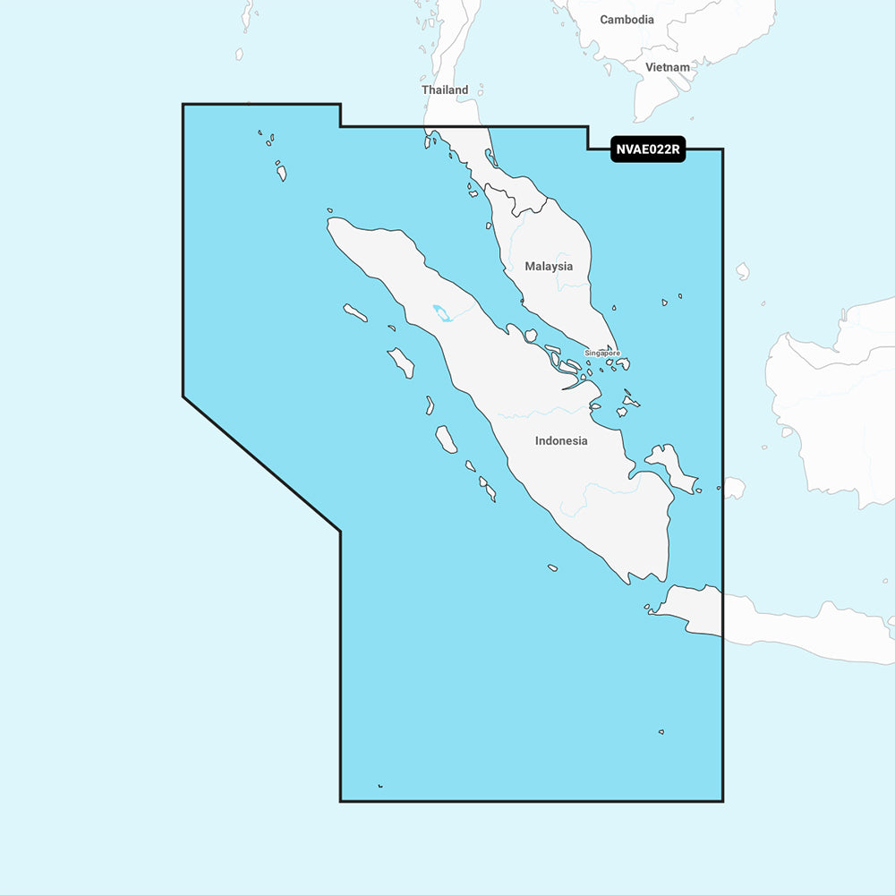 Garmin Navionics Vision+ NVAE022R Marine Chart Card, Sumatra Coverage, microSD/SD, 1-Year Subscription — Quality Boat Parts