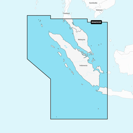 Garmin Navionics Vision+ NVAE022R Marine Chart Card, Sumatra Coverage, microSD/SD, 1-Year Subscription — Quality Boat Parts
