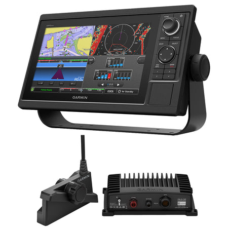Garmin GPSMAP 1022 Chartplotter LiveScope Plus Bundle, GLS 10 Sonar Module, LVS34 Transducer, 10-Inch Display, Keyed Control — Quality Boat Parts