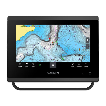 Garmin GPSMAP 743xsv 7" Chartplotter/Fishfinder Combo, Touchscreen, SideVü Sonar, ClearVü Sonar, Navionics+ Built-In — Quality Boat Parts