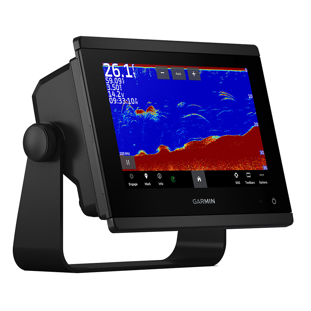 Garmin GPSMAP 743xsv 7" Chartplotter/Fishfinder Combo, Touchscreen, SideVü Sonar, ClearVü Sonar, Navionics+ Built-In — Quality Boat Parts