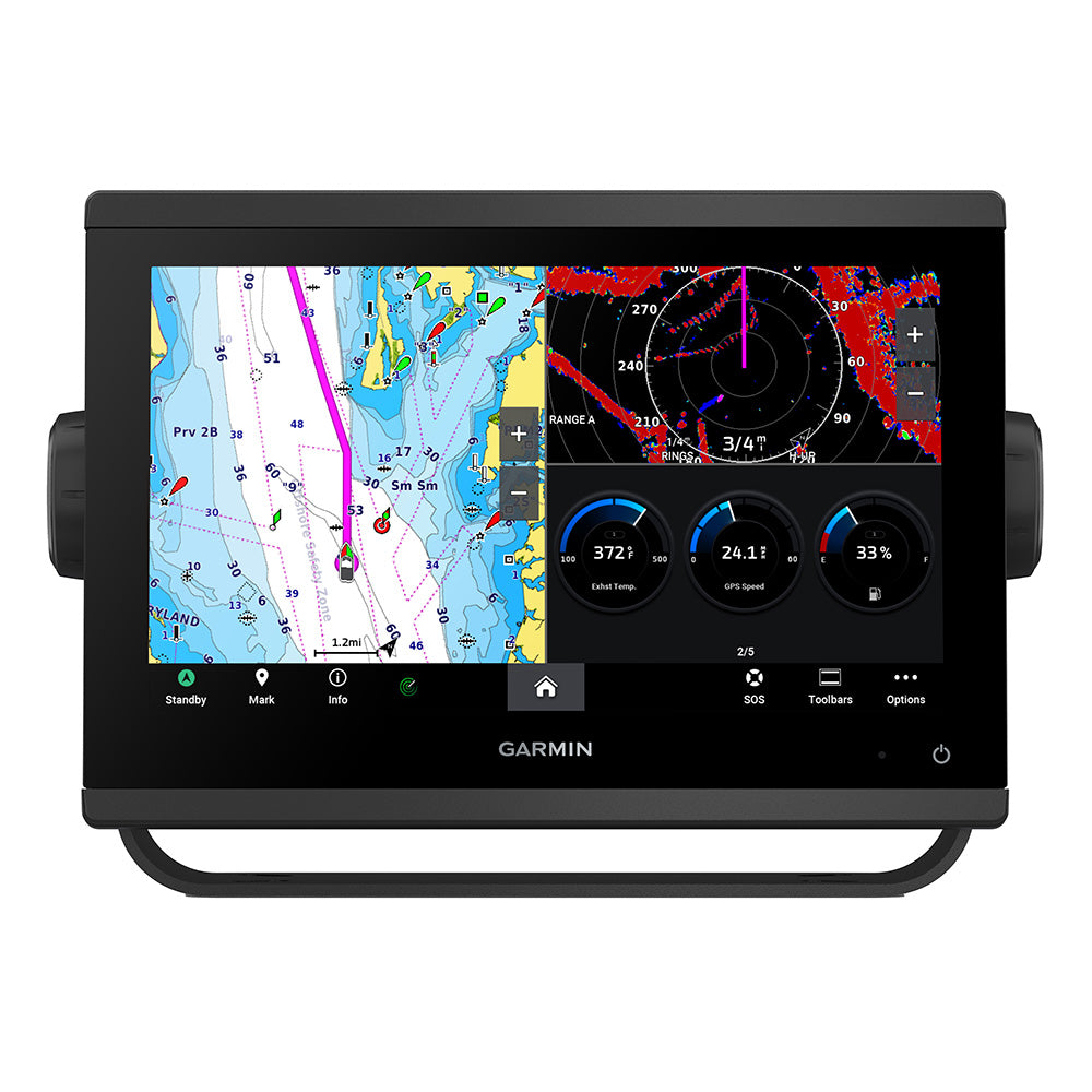Garmin GPSMAP 943 GN+ Chartplotter, Non-Sonar, 9 in Touchscreen, US/Canada Navionics+ Charts, 10 Hz GNSS, NMEA 2000, NMEA 0183, Wi-Fi — Quality Boat Parts
