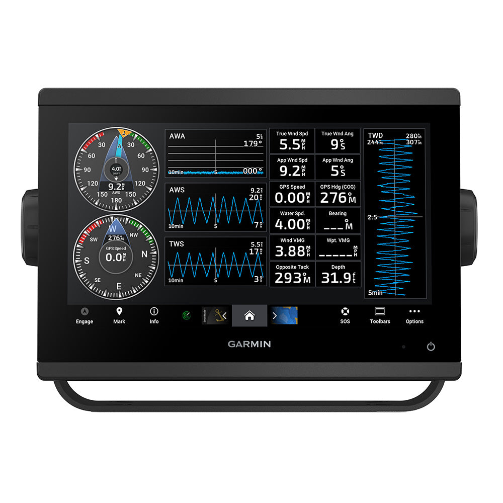Garmin GPSMAP 943 GN+ Chartplotter, Non-Sonar, 9 in Touchscreen, US/Canada Navionics+ Charts, 10 Hz GNSS, NMEA 2000, NMEA 0183, Wi-Fi — Quality Boat Parts