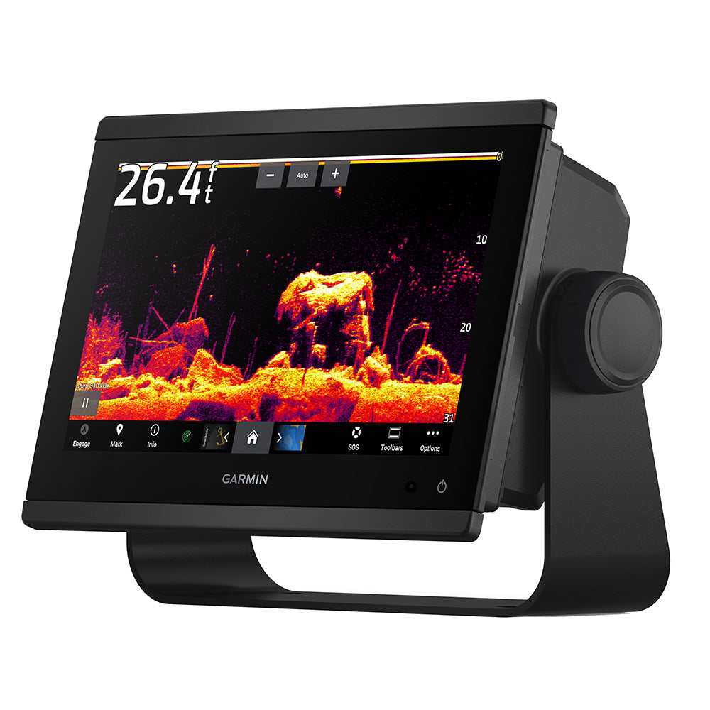 Garmin GPSMAP 943xsv GN+ Chartplotter/Fishfinder, 9in IPS Touchscreen, UHD SideVü/ClearVü, US/Canada Navionics+ Charts, 4 kW GMR 18 HD+ Radar — Quality Boat Parts