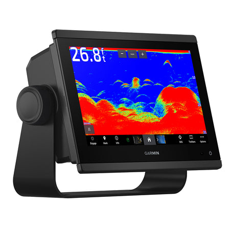 Garmin GPSMAP 943xsv GN+ Chartplotter/Fishfinder, 9in IPS Touchscreen, UHD SideVü/ClearVü, US/Canada Navionics+ Charts, 4 kW GMR 18 HD+ Radar — Quality Boat Parts