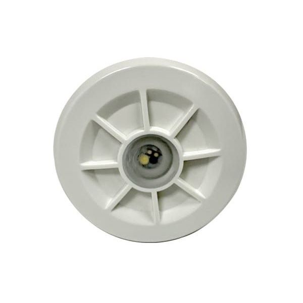Lumitec Lutra LED Livewell Light, Poco Digital Lighting Control Compatible, Full-Color Spectrum, 10-30V, IP68, 281 lm, 2 in Diameter, White Housing — Quality Boat Parts