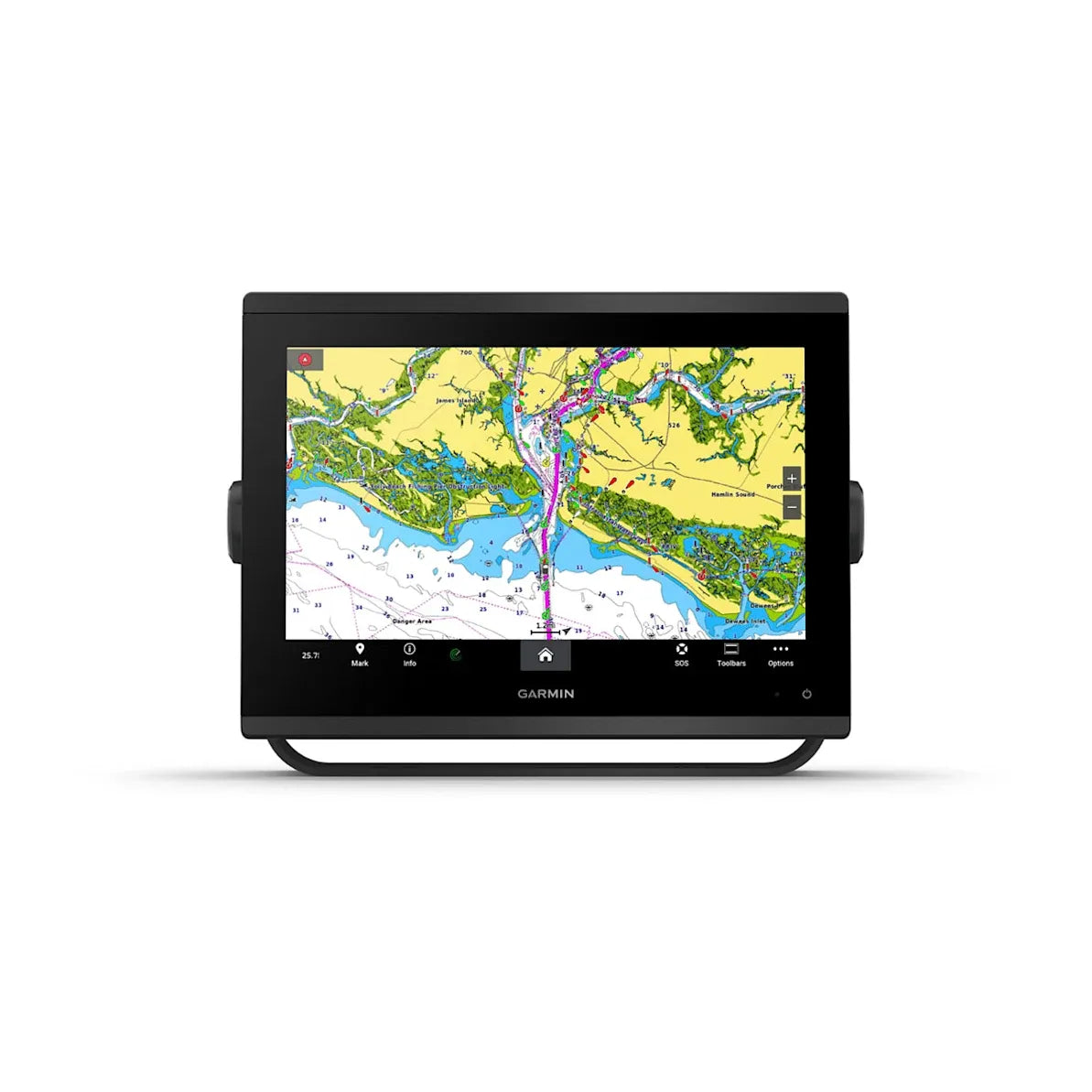 Garmin GPSMAP 1243xsv Chartplotter/Fishfinder Combo, 12in Touchscreen, Navionics+ Built-In, UHD SideVü/ClearVü, 1 kW CHIRP, NMEA 2000/0183, Wi-Fi — Quality Boat Parts