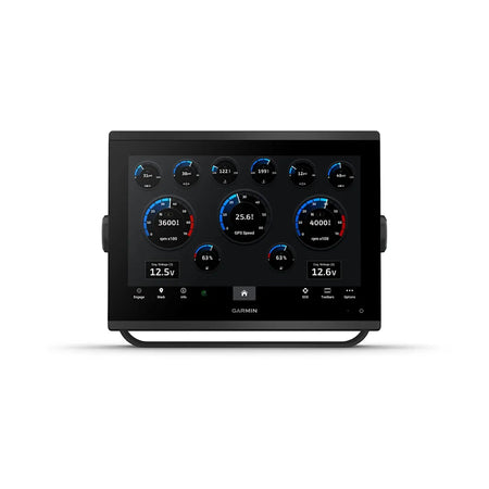 Garmin GPSMAP 1243xsv Chartplotter/Fishfinder Combo, 12in Touchscreen, Navionics+ Built-In, UHD SideVü/ClearVü, 1 kW CHIRP, NMEA 2000/0183, Wi-Fi — Quality Boat Parts