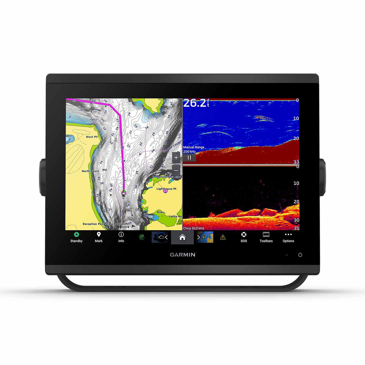 Garmin GPSMAP 1243xsv 12" Chartplotter/Fishfinder, GN+, GMR 18HD+ Radar — Quality Boat Parts