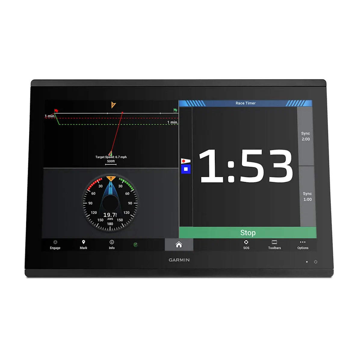 Garmin GPSMAP 8622 Chartplotter, 22 in Full HD, Navionics+ Charts — Quality Boat Parts