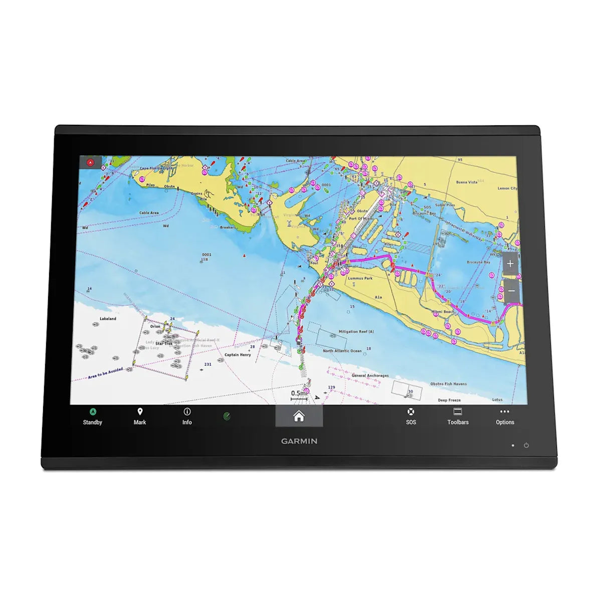 Garmin GPSMAP 8624 Chartplotter, 24in Full HD Touchscreen, US/Canada Garmin Navionics+ Charts, NMEA 2000 — Quality Boat Parts