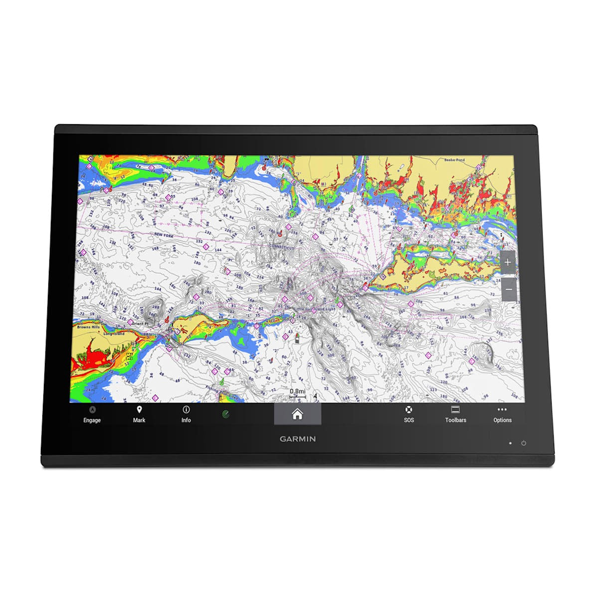 Garmin GPSMAP 8624 Chartplotter, 24in Full HD Touchscreen, US/Canada Garmin Navionics+ Charts, NMEA 2000 — Quality Boat Parts