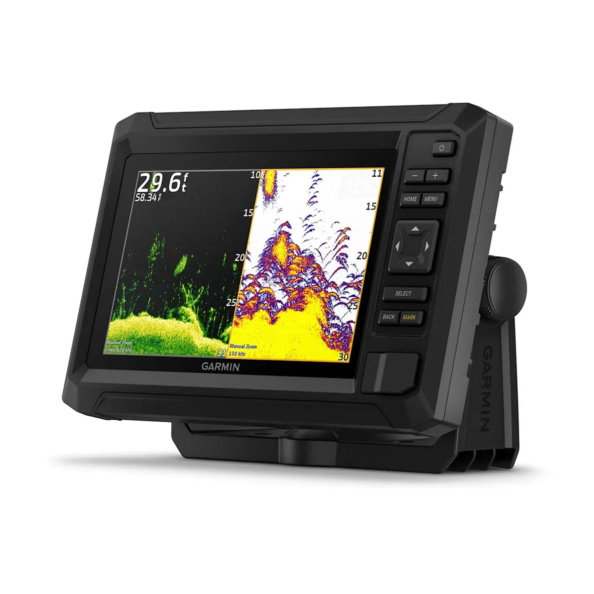 Garmin ECHOMAP UHD2 74CV Chartplotter/Fishfinder Combo, 7 in Keyed Display, Navionics+ U.S. Coastal & Great Lakes Charts, GT20-TM Transducer, CHIRP Sonar, ClearVü Sonar, Wi-Fi — Quality Boat Parts