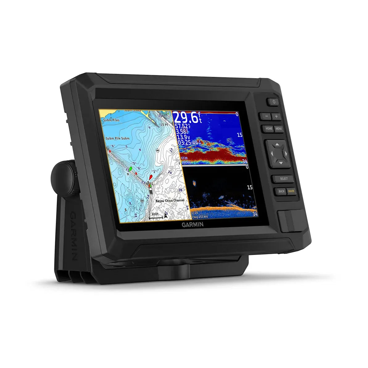 Garmin ECHOMAP UHD2 74CV Chartplotter/Fishfinder Combo, 7 in Keyed Display, Navionics+ U.S. Coastal & Great Lakes Charts, GT20-TM Transducer, CHIRP Sonar, ClearVü Sonar, Wi-Fi — Quality Boat Parts
