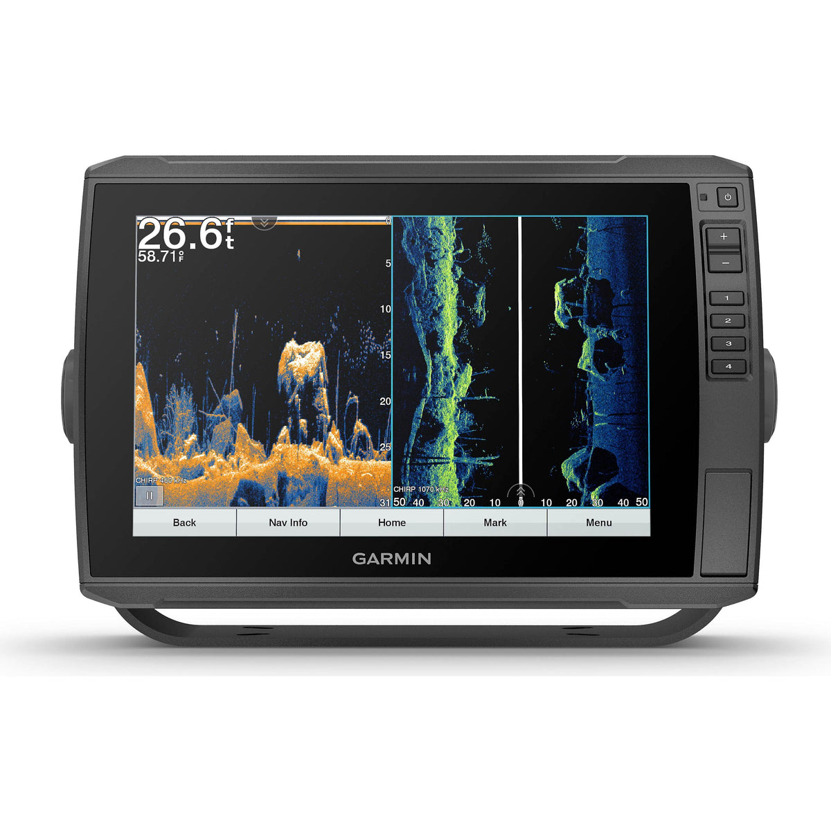 Garmin ECHOMAP Ultra 106sv GN+ Fishfinder/Chartplotter Combo, No Transducer Included, 10 in Keyed-Assist Touchscreen, Preloaded Garmin Navionics+ U.S. and Coastal Canada Charts — Quality Boat Parts