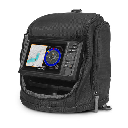 Garmin ECHOMAP UHD2 53cv Fishfinder/GPS Ice Fishing Bundle, 5in Keyed Display, Dual Beam-IF Transducer, 15/45 Degree Beamwidth, Built-In Flasher, Navionics+ Maps — Quality Boat Parts